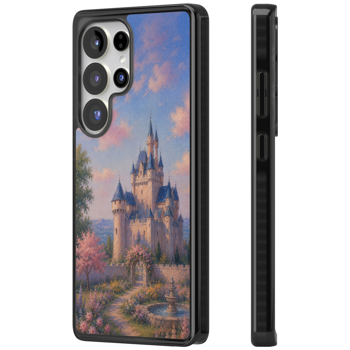 Enchanted Kingdom Samsung S25 Ultra / Samsung S26 Ultra Impact Black Phone Case side