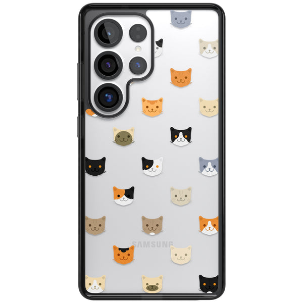 Cute Cat Face Transparent