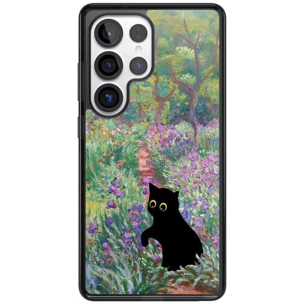 Cat in Monet's Giverny Garden