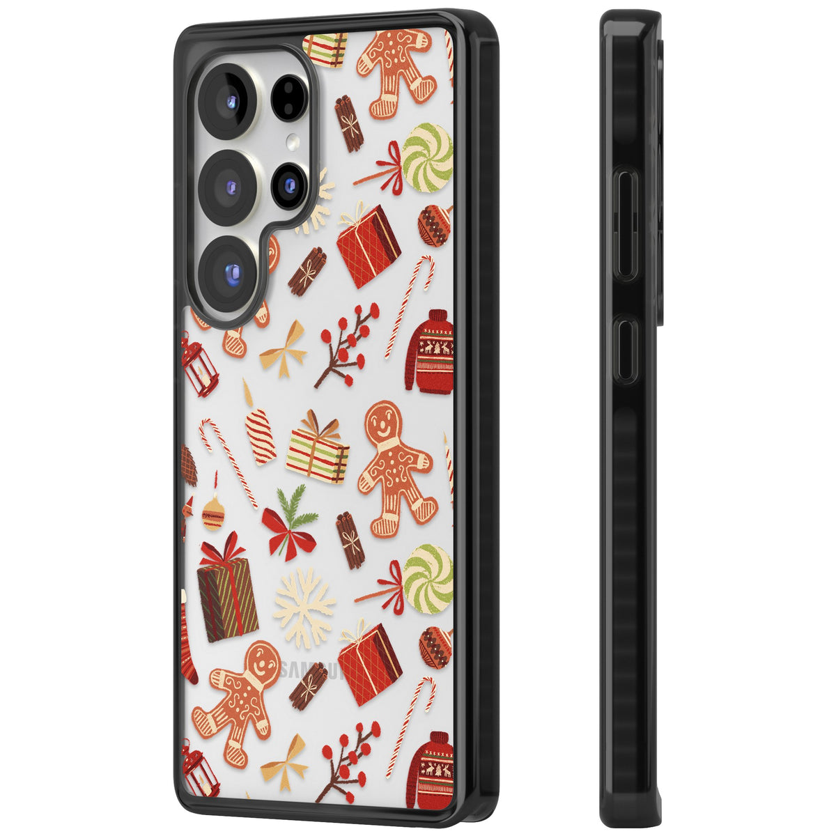 Christmas Assortments Samsung S25 Ultra / Samsung S26 Ultra Impact Black Phone Case side