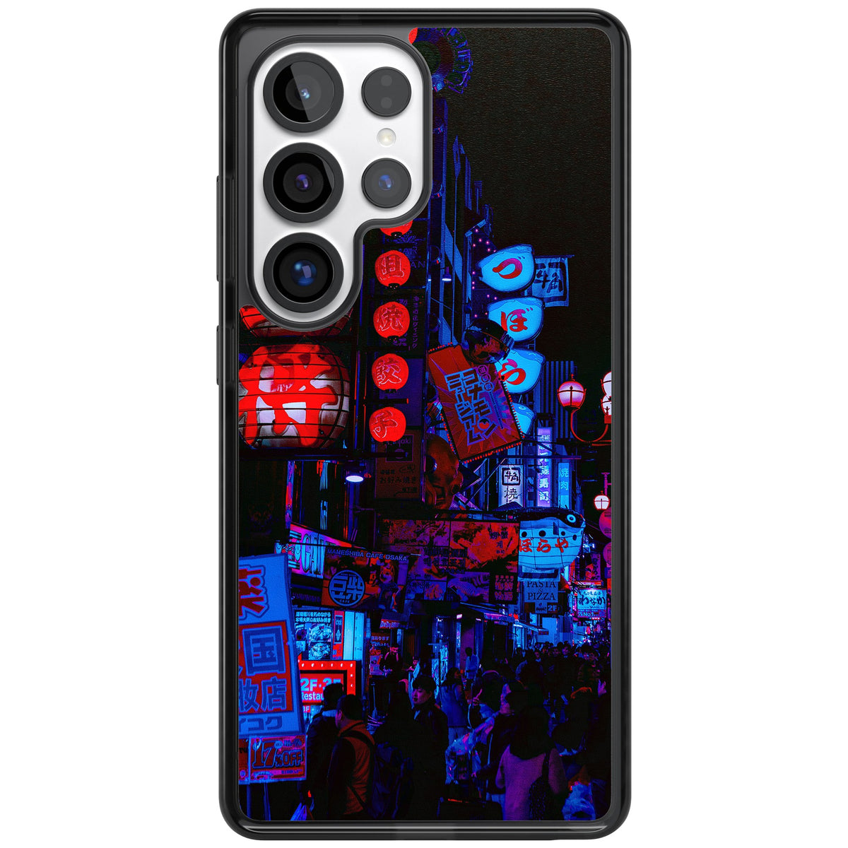 Neon Tokyo Samsung S25 Ultra / Samsung S26 Ultra Impact Black Phone Case front