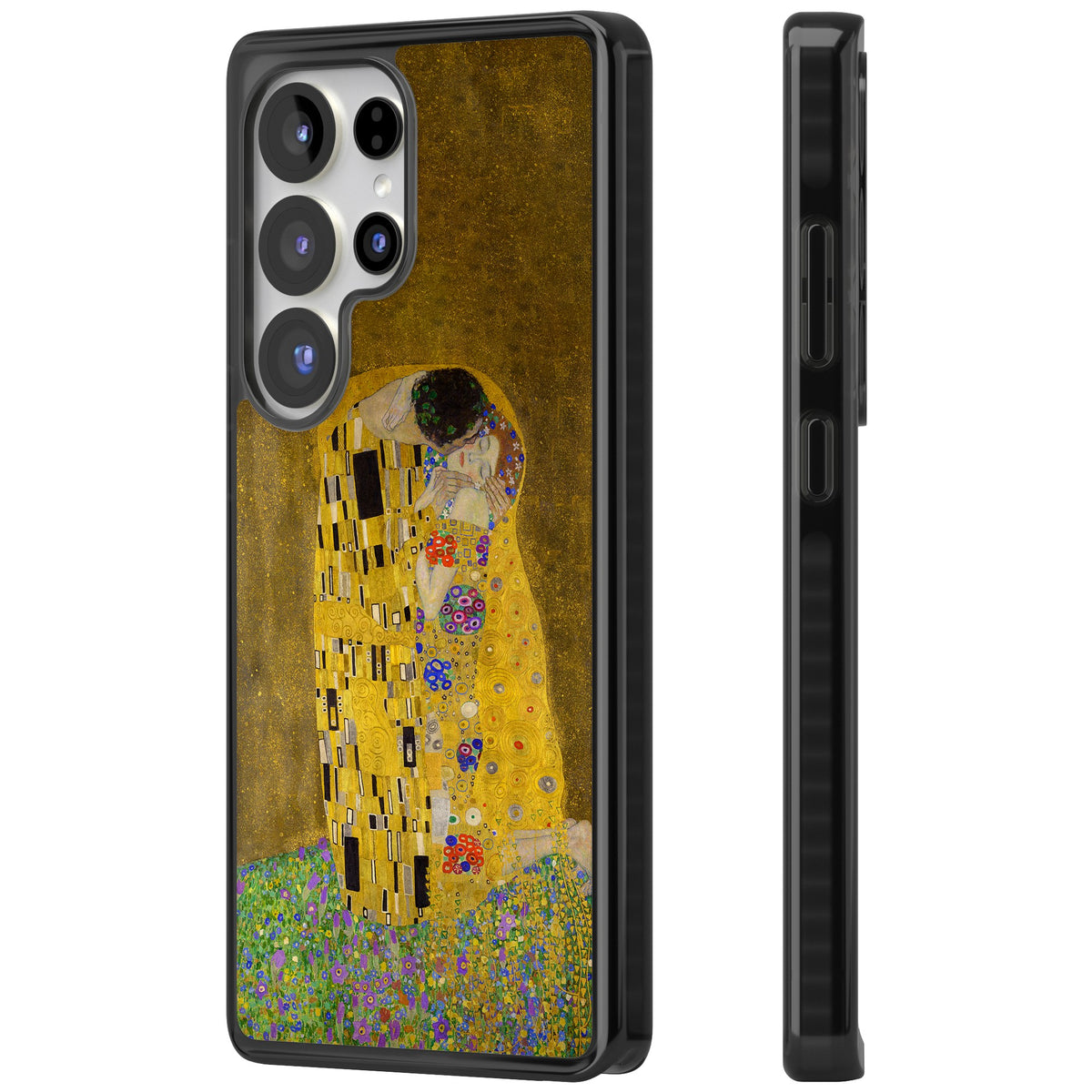 The Kiss Samsung S25 Ultra / Samsung S26 Ultra Impact Black Phone Case side