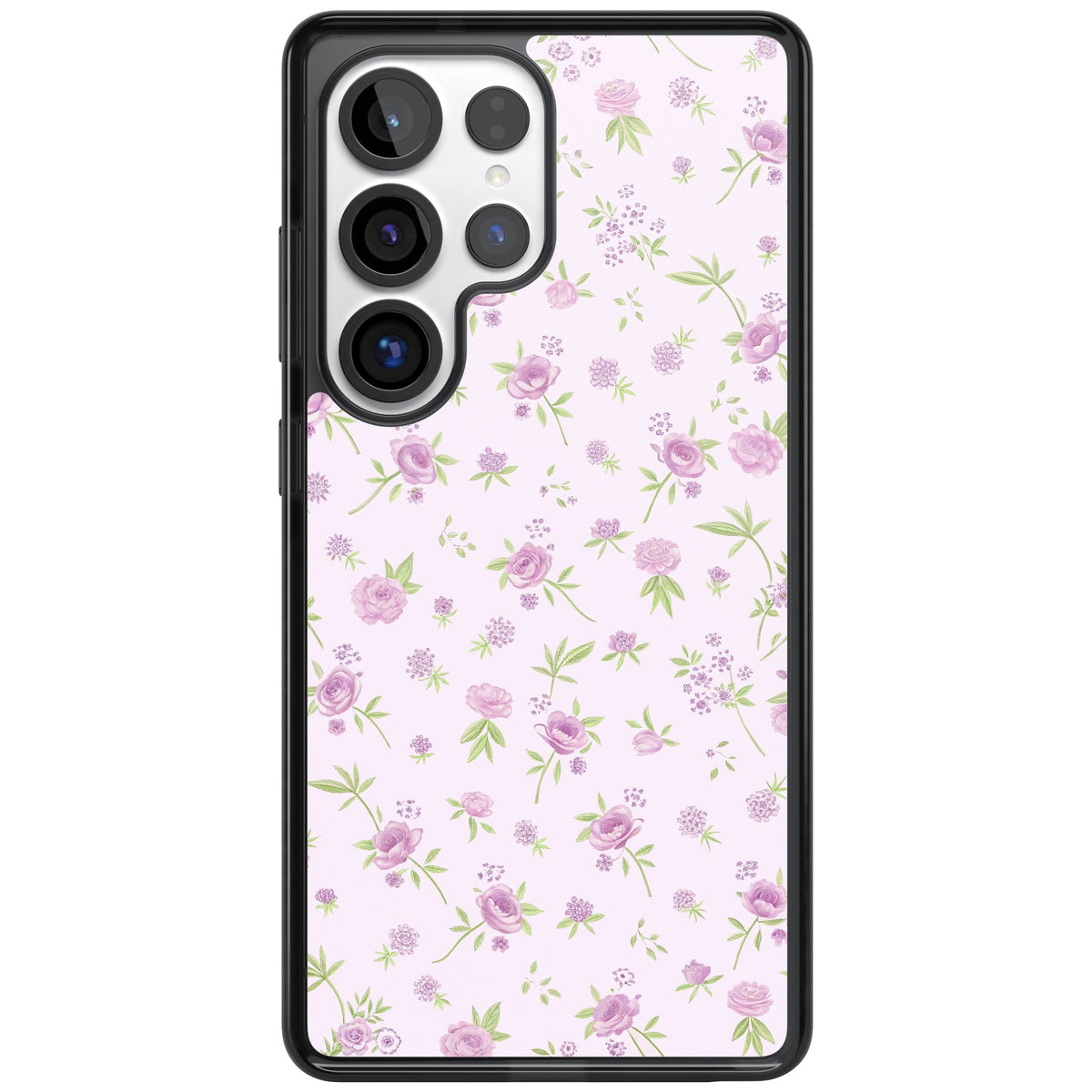 Pink Peonies Samsung S25 Ultra / Samsung S26 Ultra Impact Black Phone Case front