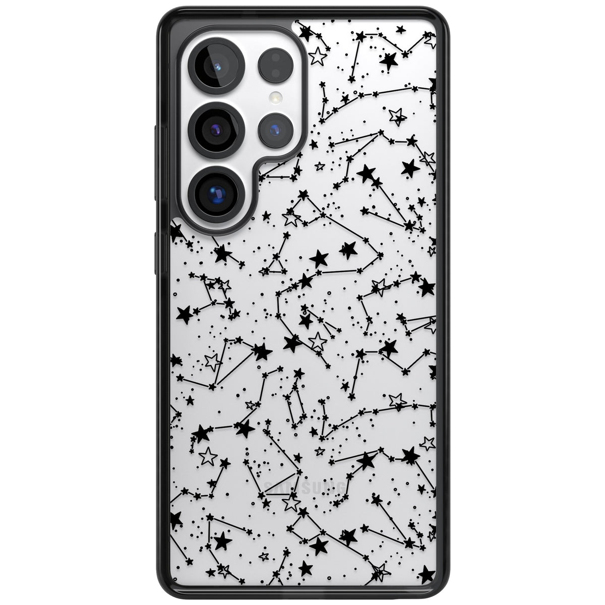 Midnight Constellations Samsung S25 Ultra / Samsung S26 Ultra Impact Black Phone Case front