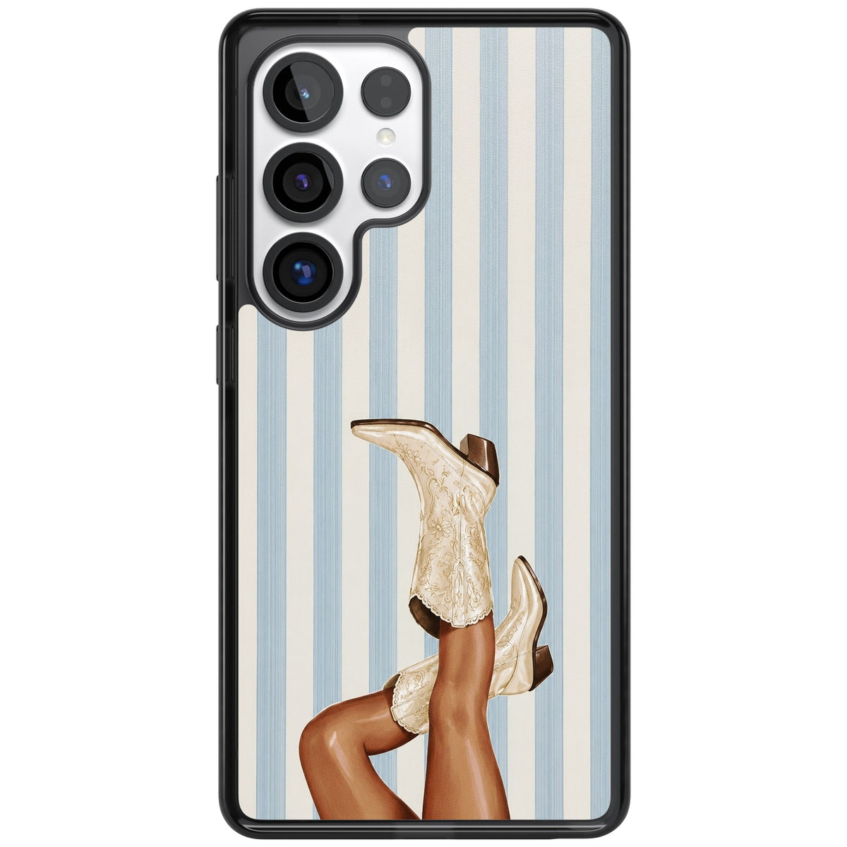 Cowgirl Boots Samsung S25 Ultra / Samsung S26 Ultra Impact Black Phone Case front