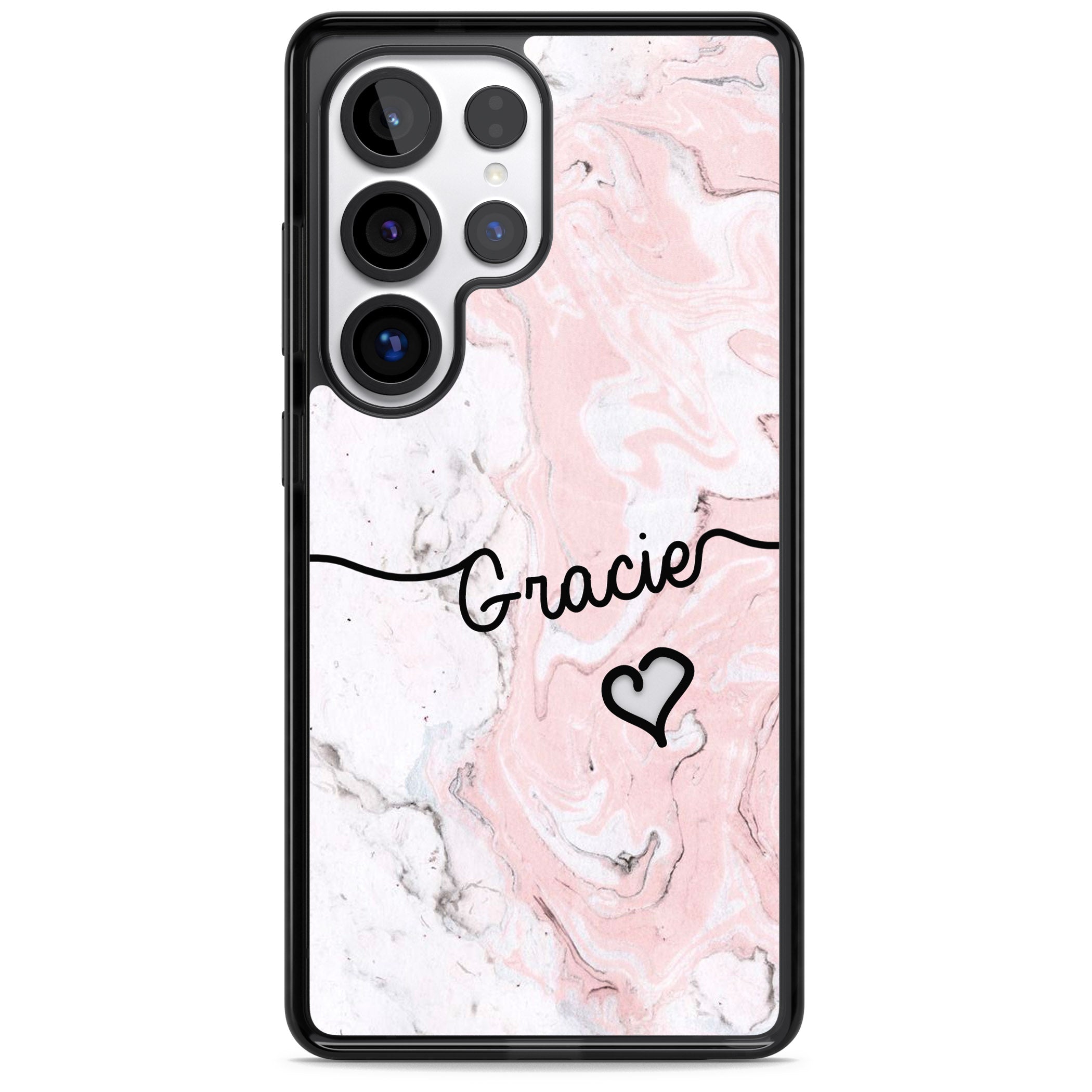 Personalised Pink Marble