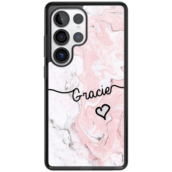 Personalised Pink Marble