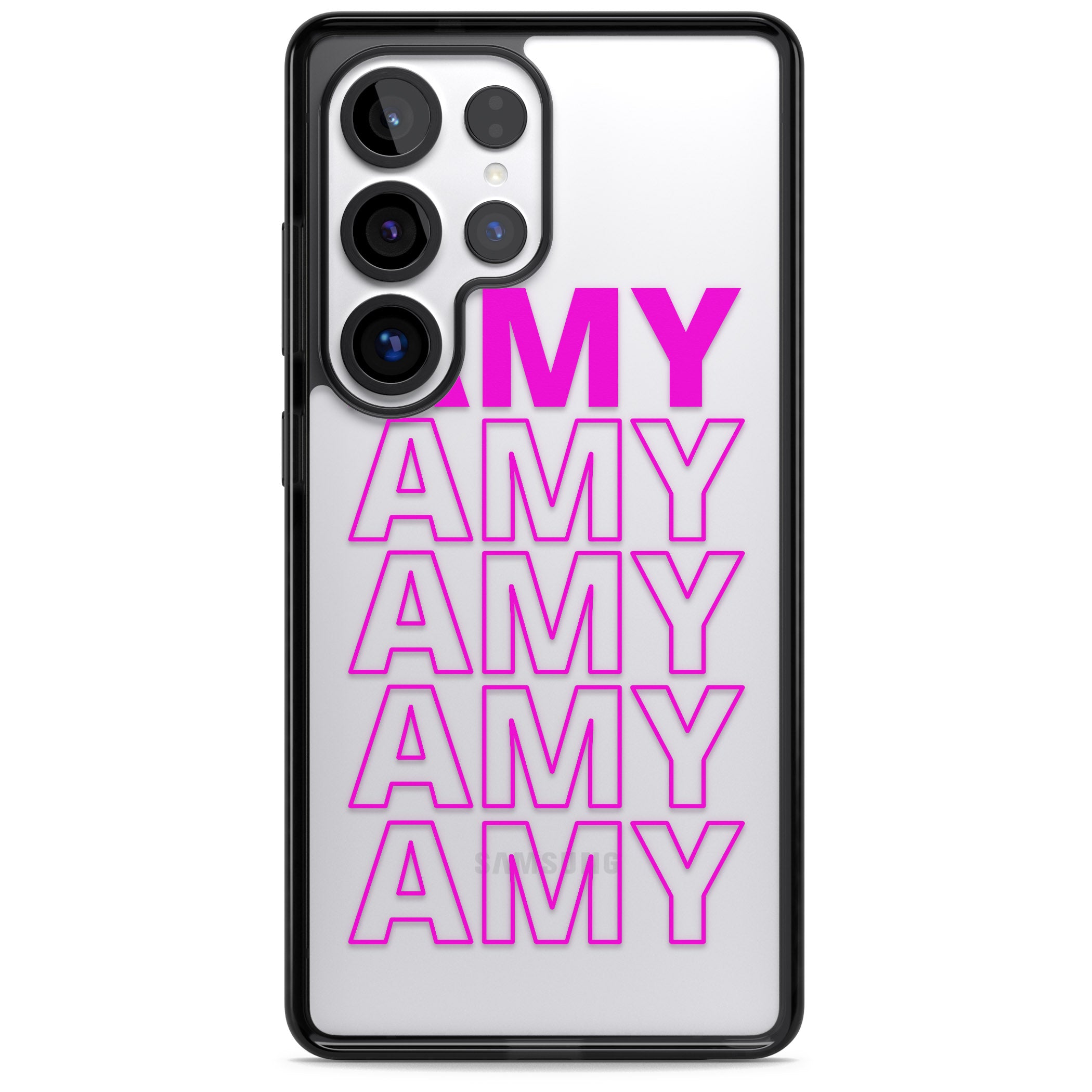 Personalised Bold Repeated Name