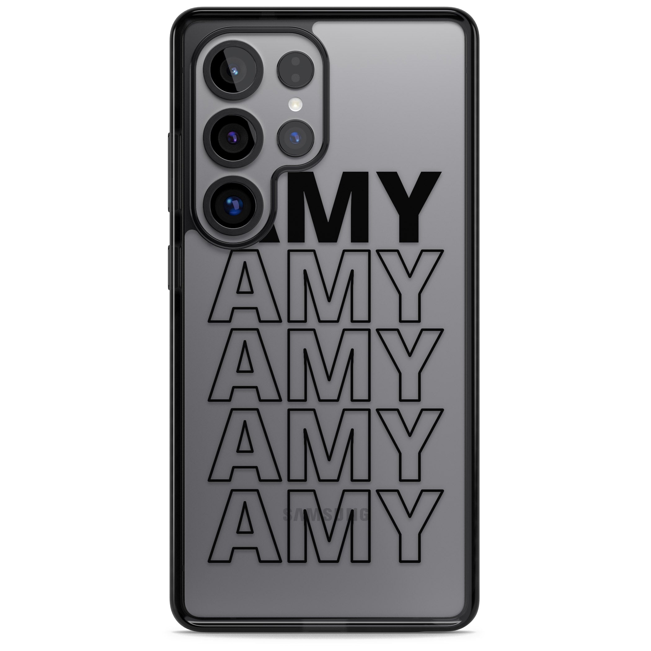 Personalised Bold Continous Name