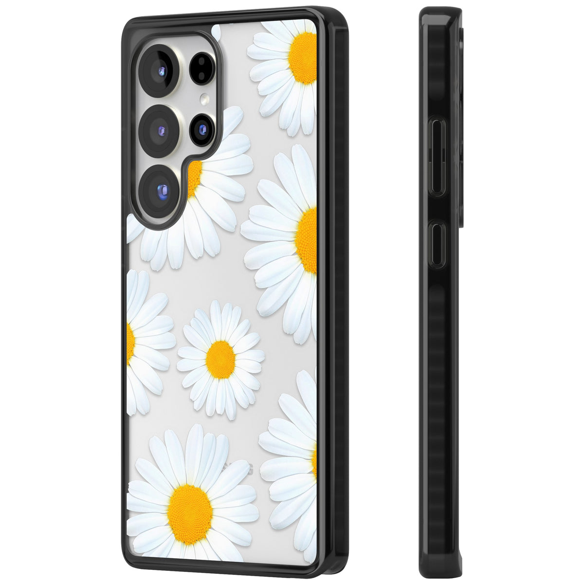 Summer Daisy Samsung S25 Ultra / Samsung S26 Ultra Impact Black Phone Case side
