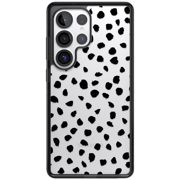 Black Dalmatian Polka Dot