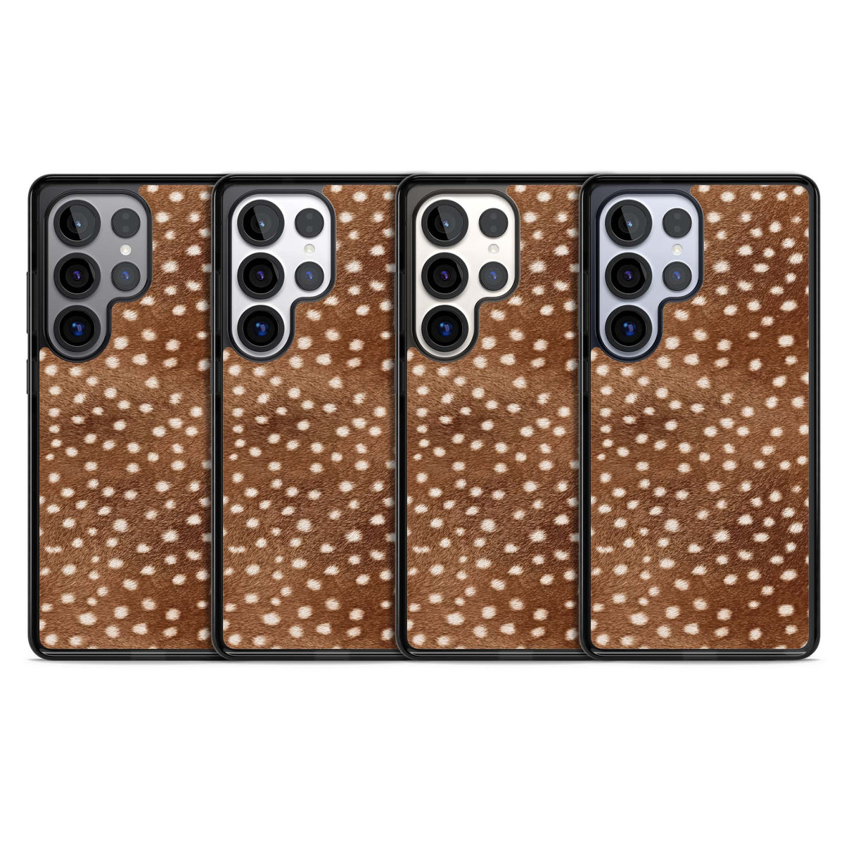 Deer Print animals iPhone case | Black Impact case for Samsung Galaxy S25 Ultra