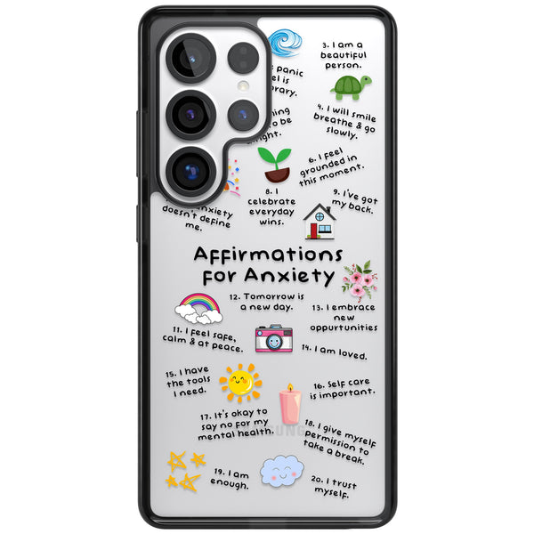 Anxiety Reminders (Black)