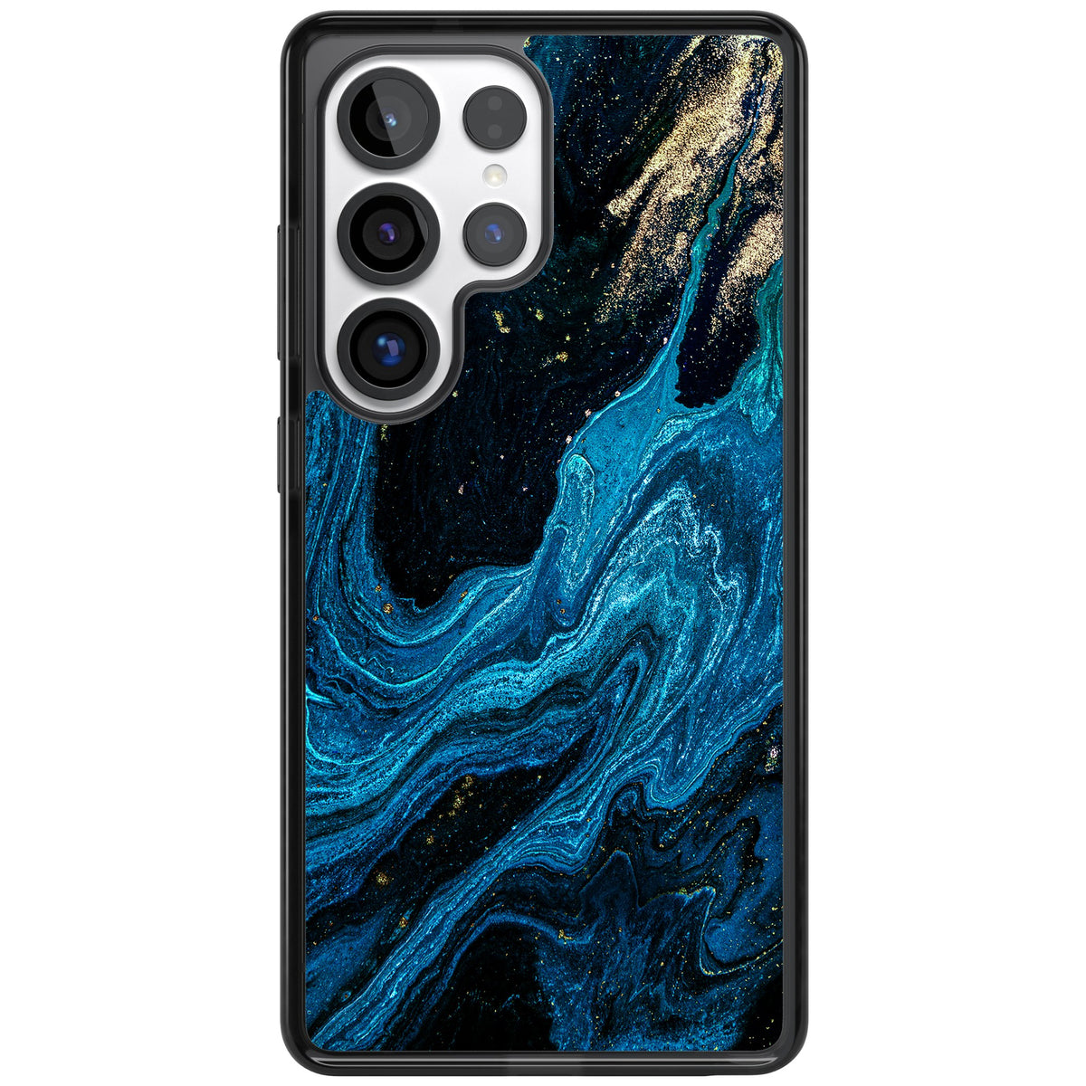 Saphire Lagoon Samsung S25 Ultra / Samsung S26 Ultra Impact Black Phone Case front