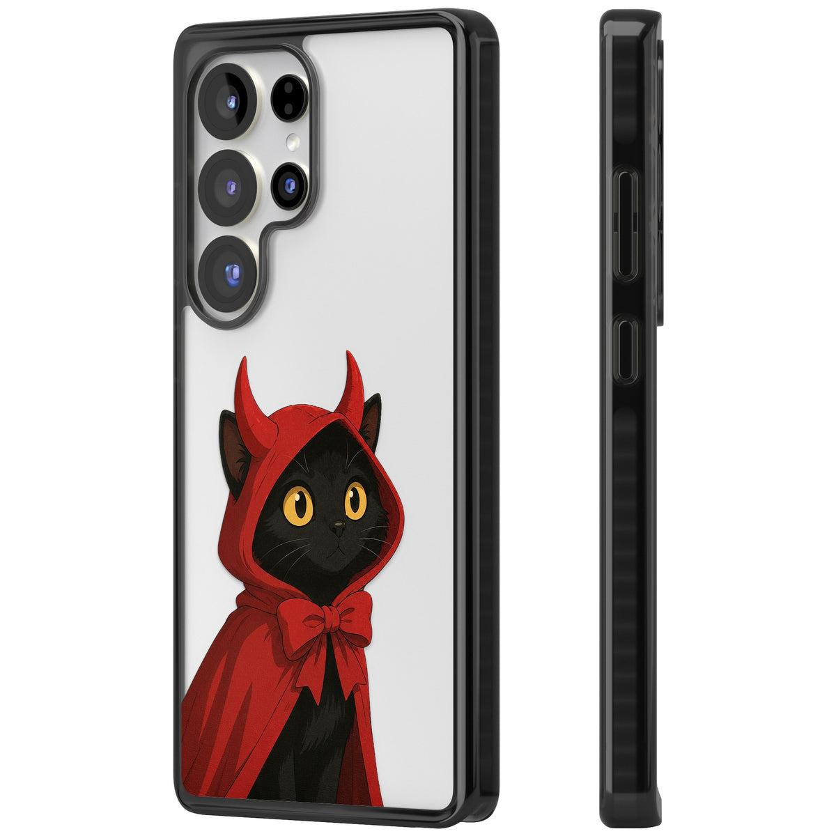 Little Devil Samsung S25 Ultra / Samsung S26 Ultra Impact Black Phone Case side