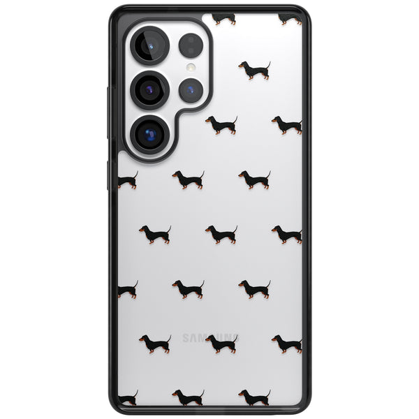 Dachshund Pattern Clear