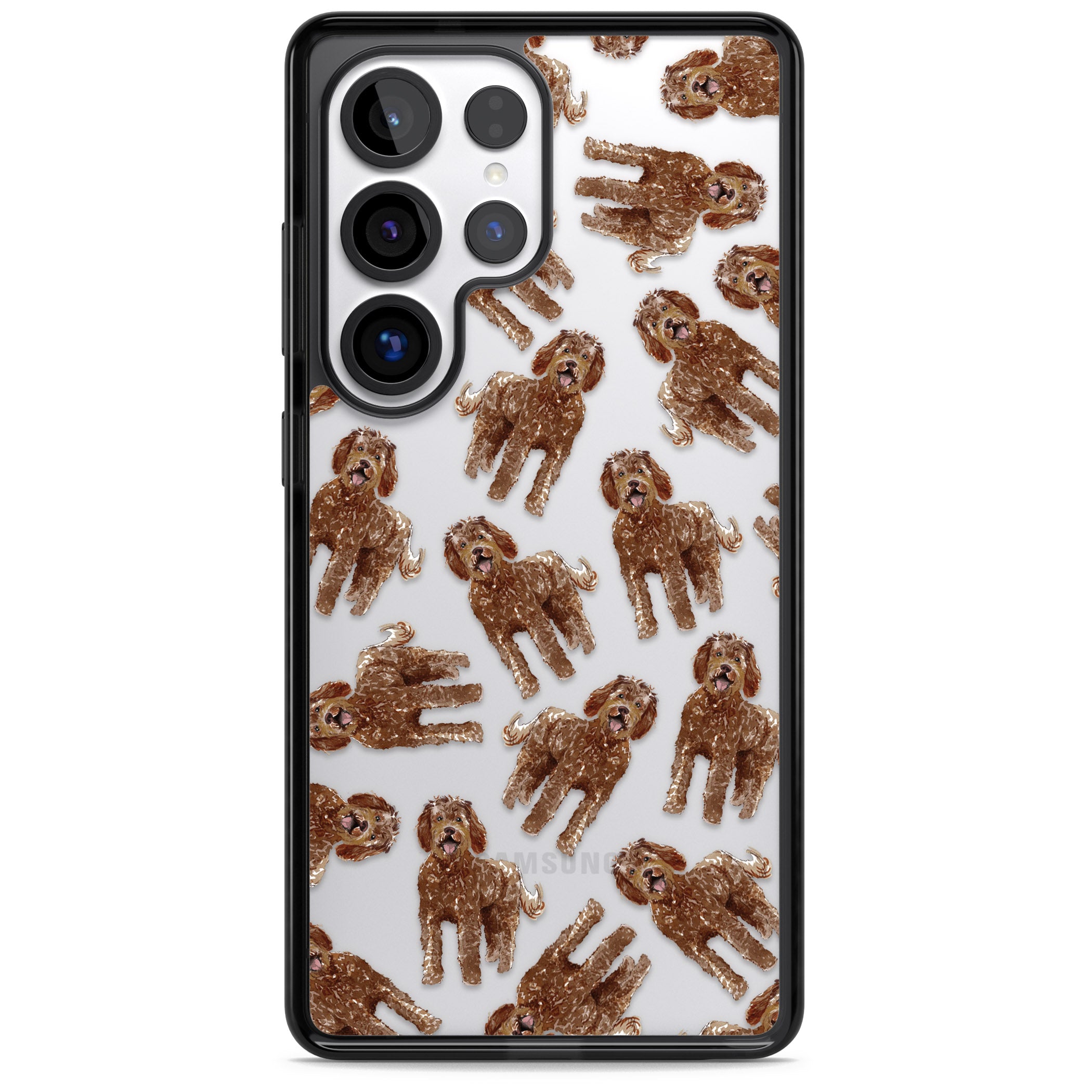 Labradoodle Brown Pattern