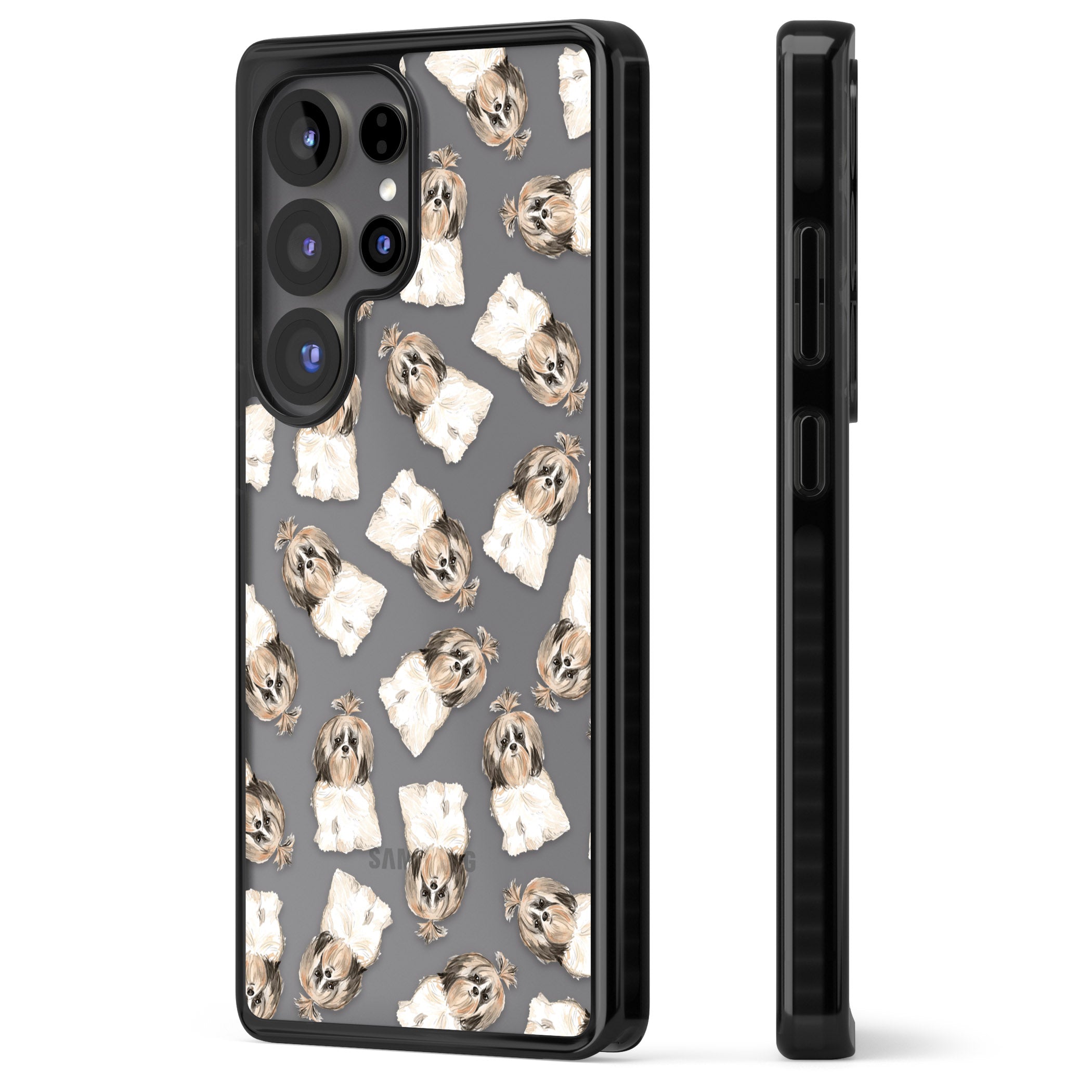 Shih Tzu Pattern Long Hair