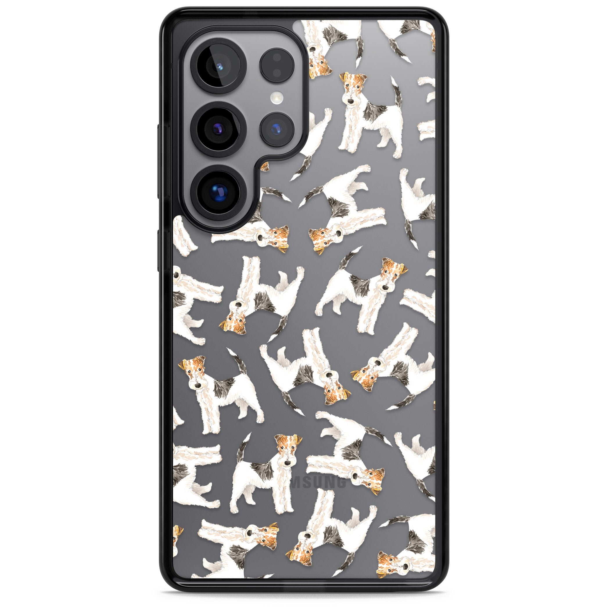 Wire Haired Fox Terrier Dog Pattern