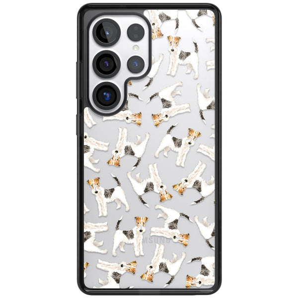Wire Haired Fox Terrier Dog Pattern