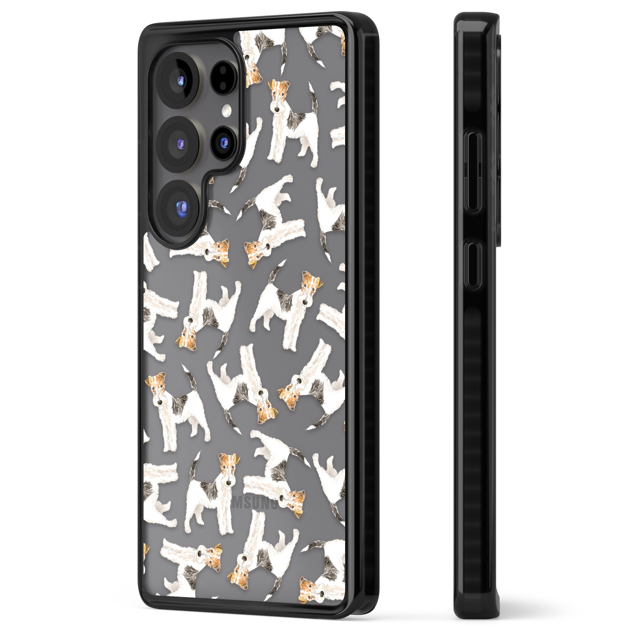 Wire Haired Fox Terrier Dog Pattern