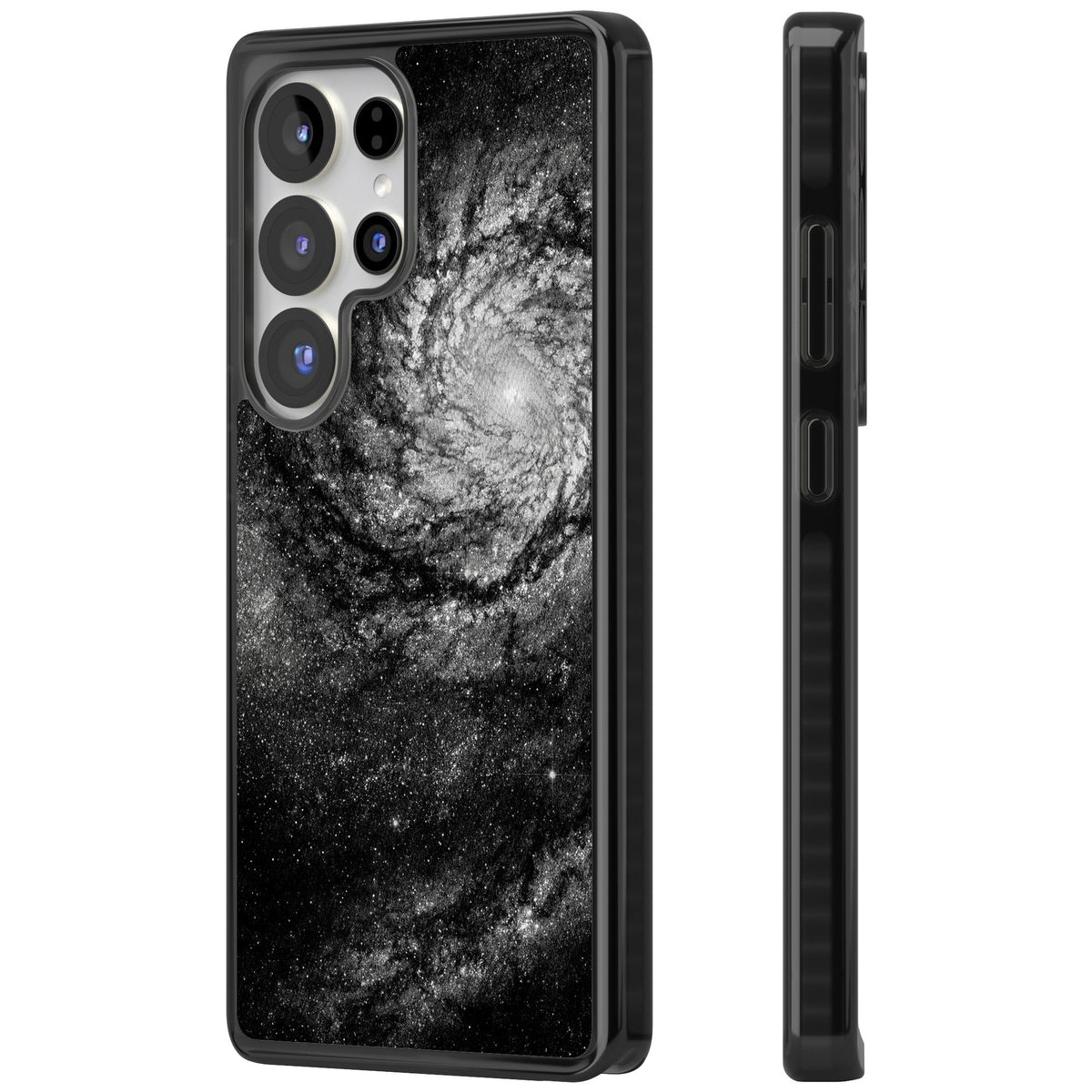 Cosmic Spiral Samsung S25 Ultra / Samsung S26 Ultra Impact Black Phone Case side