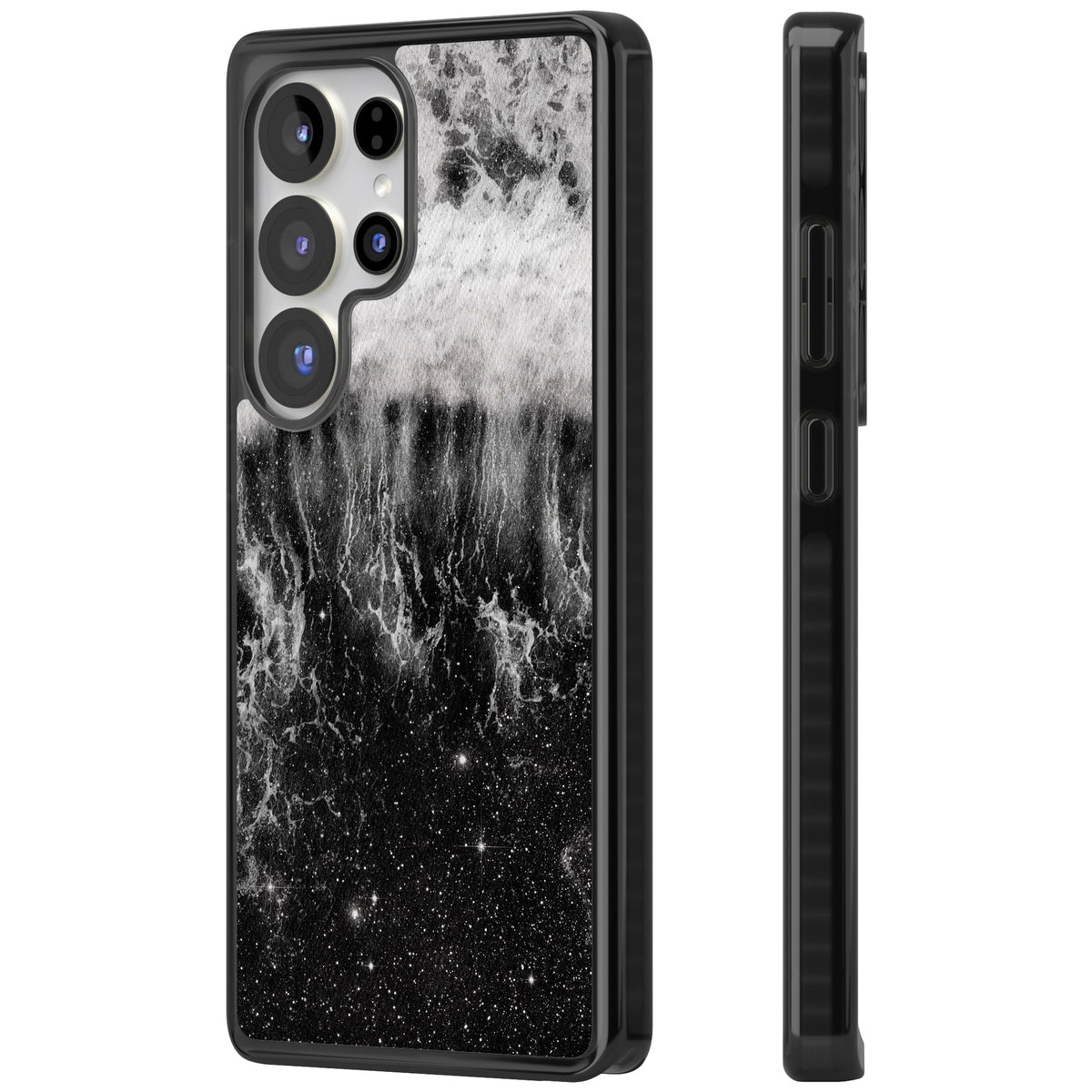 Deep Wave Samsung S25 Ultra / Samsung S26 Ultra Impact Black Phone Case side