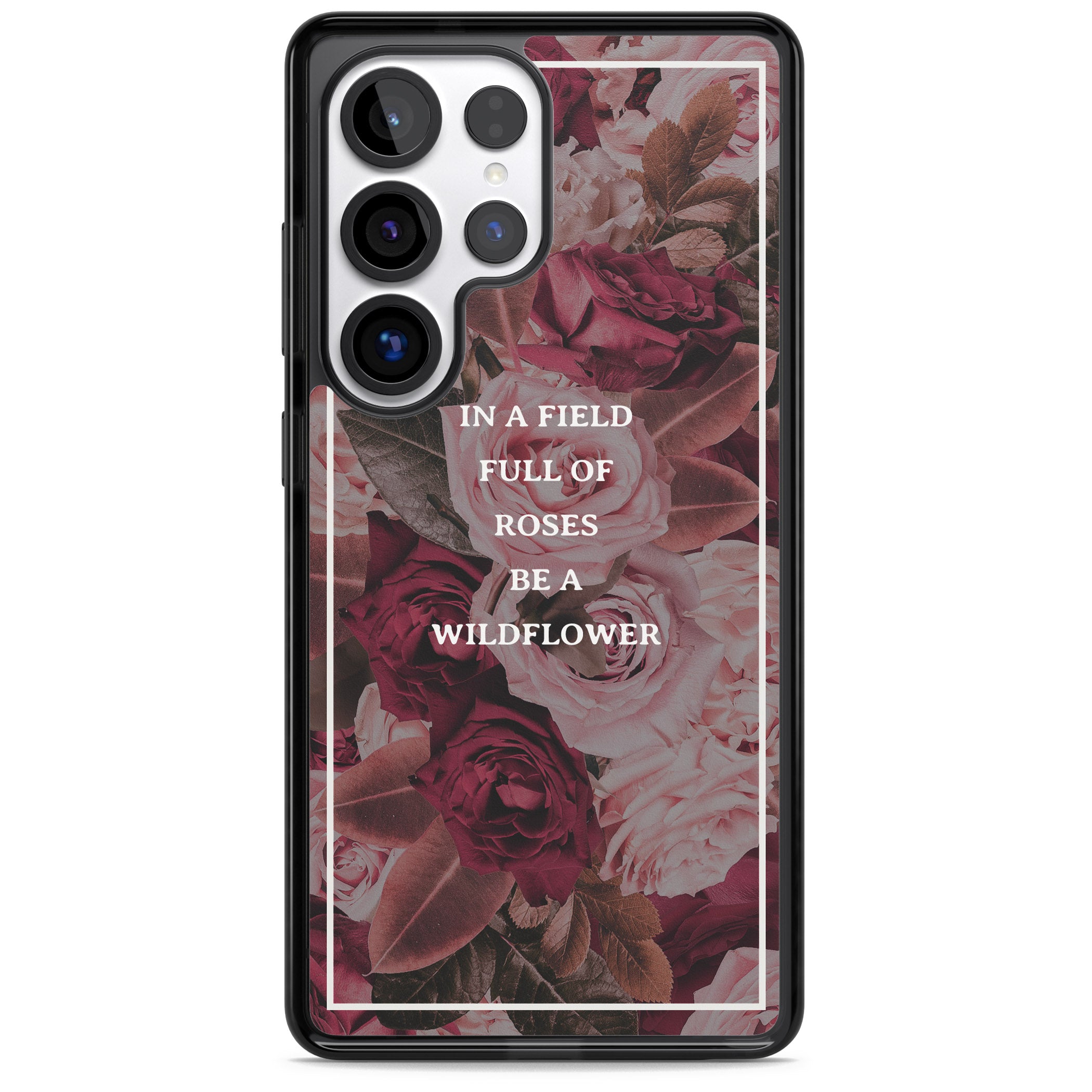 Wildflower Floral Quote