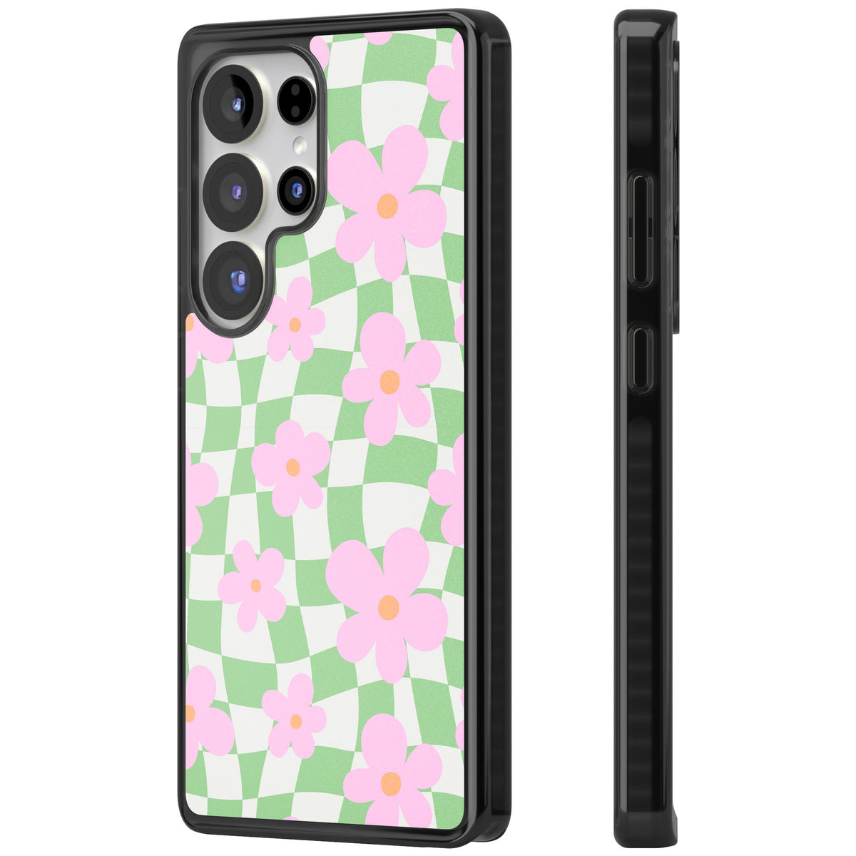 Spring Picnic Samsung S25 Ultra / Samsung S26 Ultra Impact Black Phone Case side