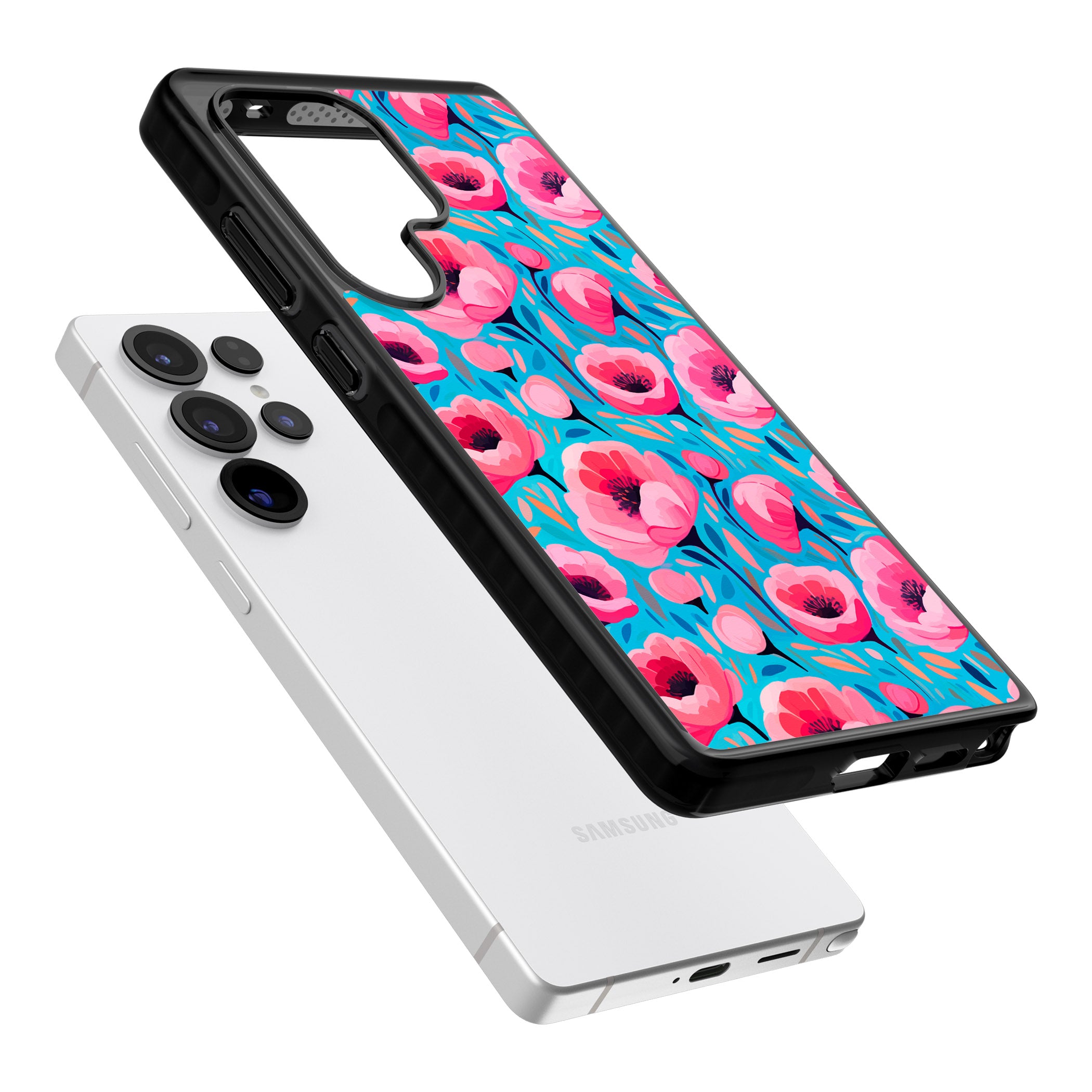 Tropical Pink Poppies