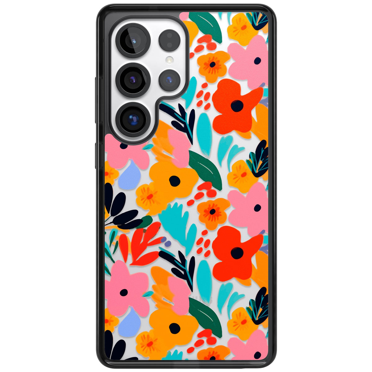 Floral Fiesta Samsung S25 Ultra / Samsung S26 Ultra Impact Black Phone Case front