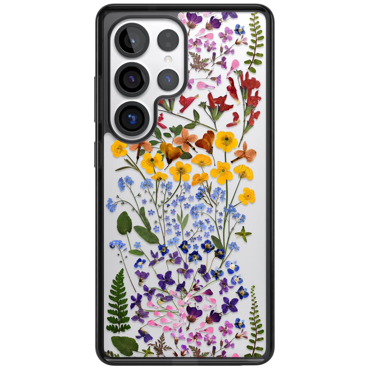 Wildflower Stripe Samsung S25 Ultra / Samsung S26 Ultra Impact Black Phone Case front