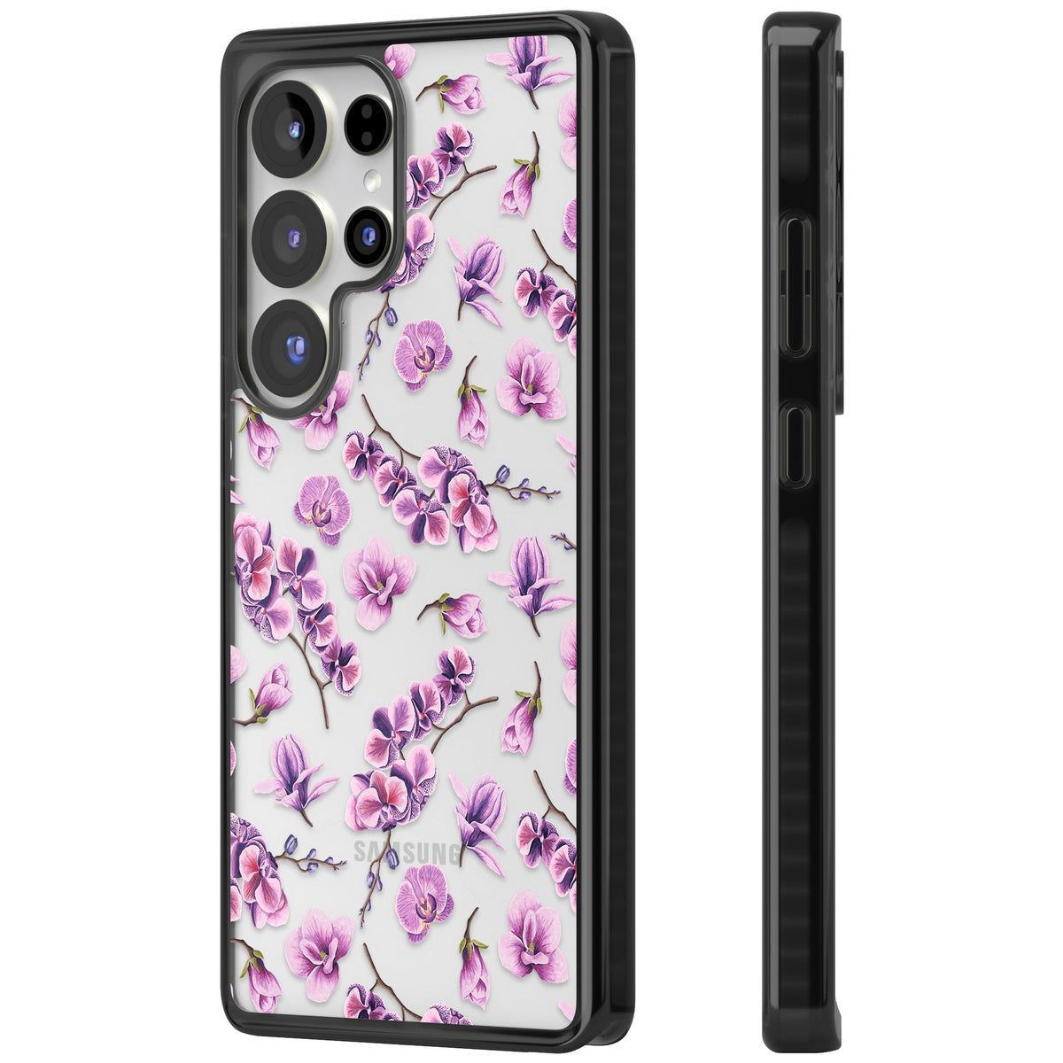 Soft Bloom Samsung S25 Ultra / Samsung S26 Ultra Impact Black Phone Case side