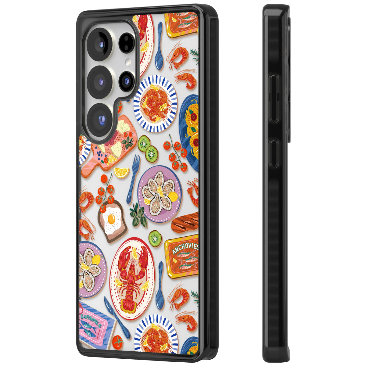 Coastal Spread Samsung S25 Ultra / Samsung S26 Ultra Impact Black Phone Case side