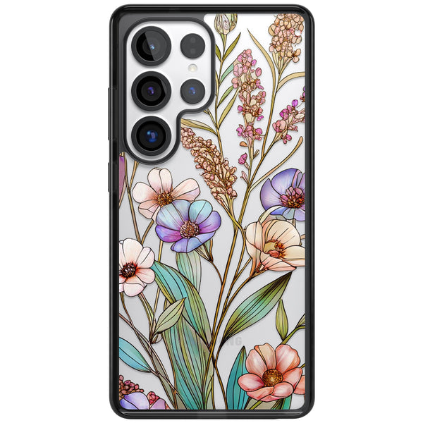 Glass Summer Flowers