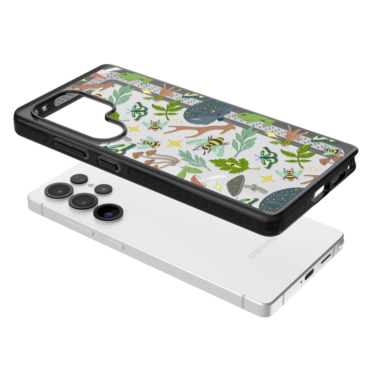 Woodland Dreams Samsung S25 Ultra / Samsung S26 Ultra Impact Black Phone Case angled