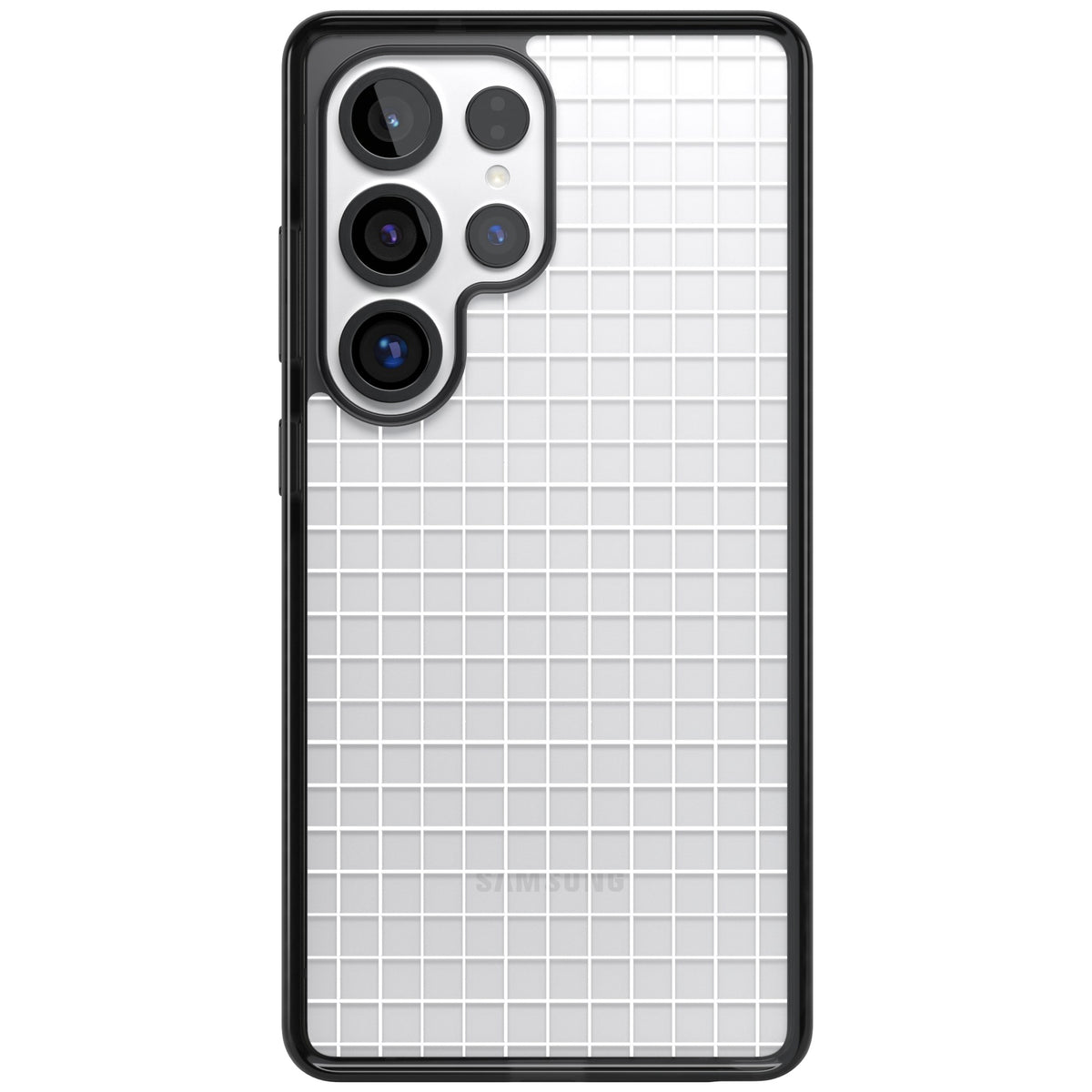 Arctic Mesh Samsung S25 Ultra / Samsung S26 Ultra Impact Black Phone Case front