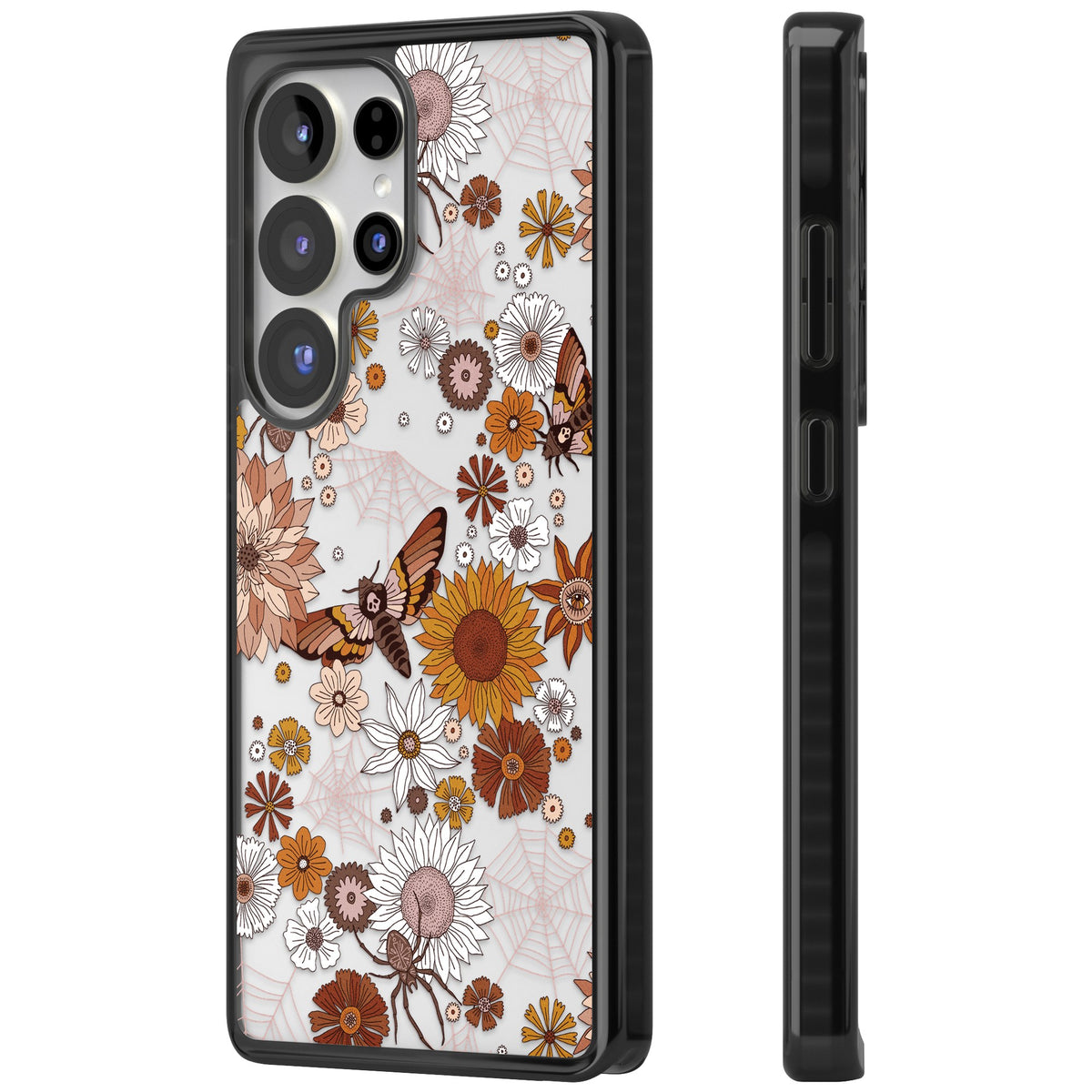 Halloween Wildlife Samsung S25 Ultra / Samsung S26 Ultra Impact Black Phone Case side