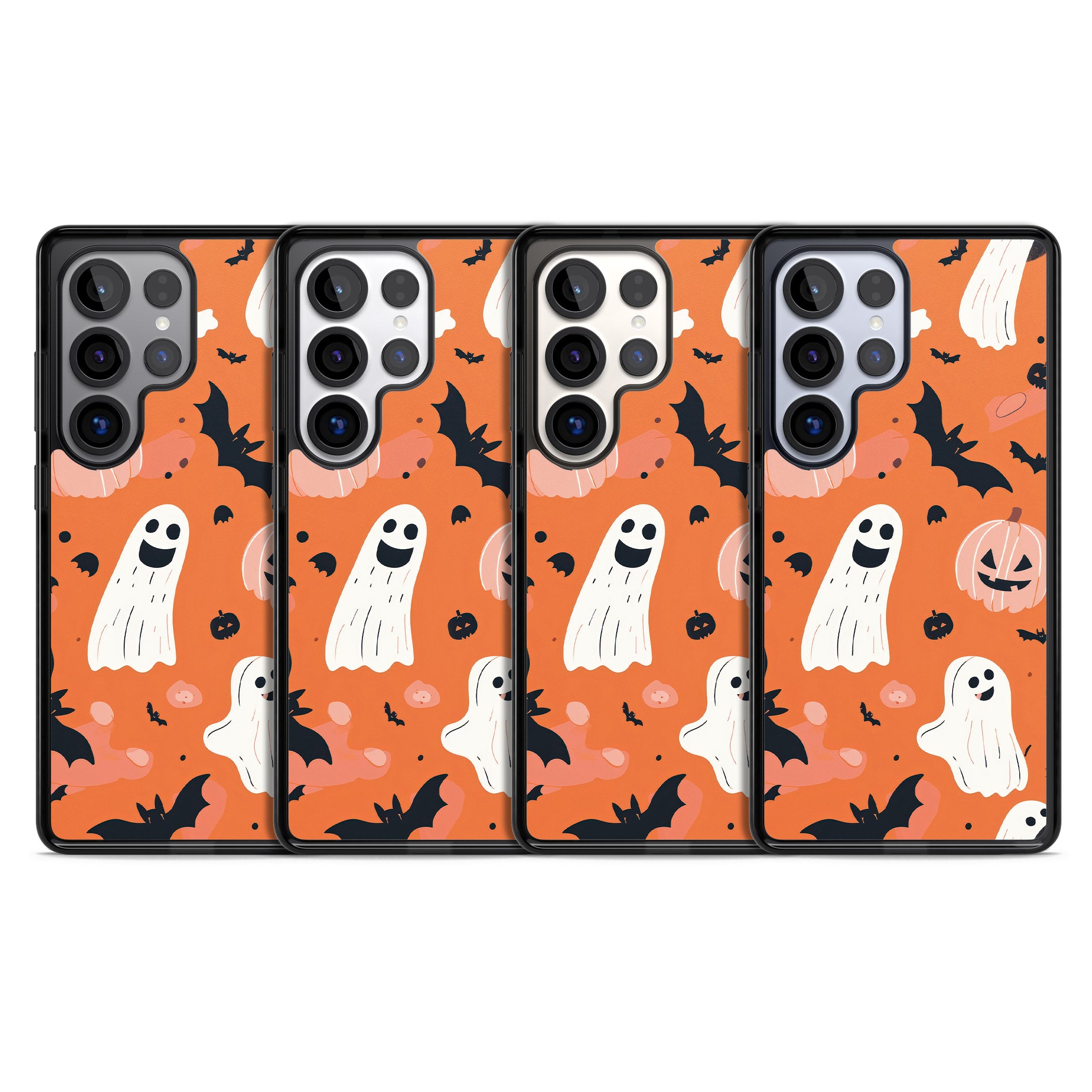 Orange Halloween Pattern