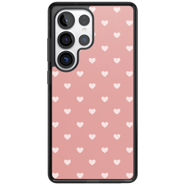 Small Heart Pattern: Pink