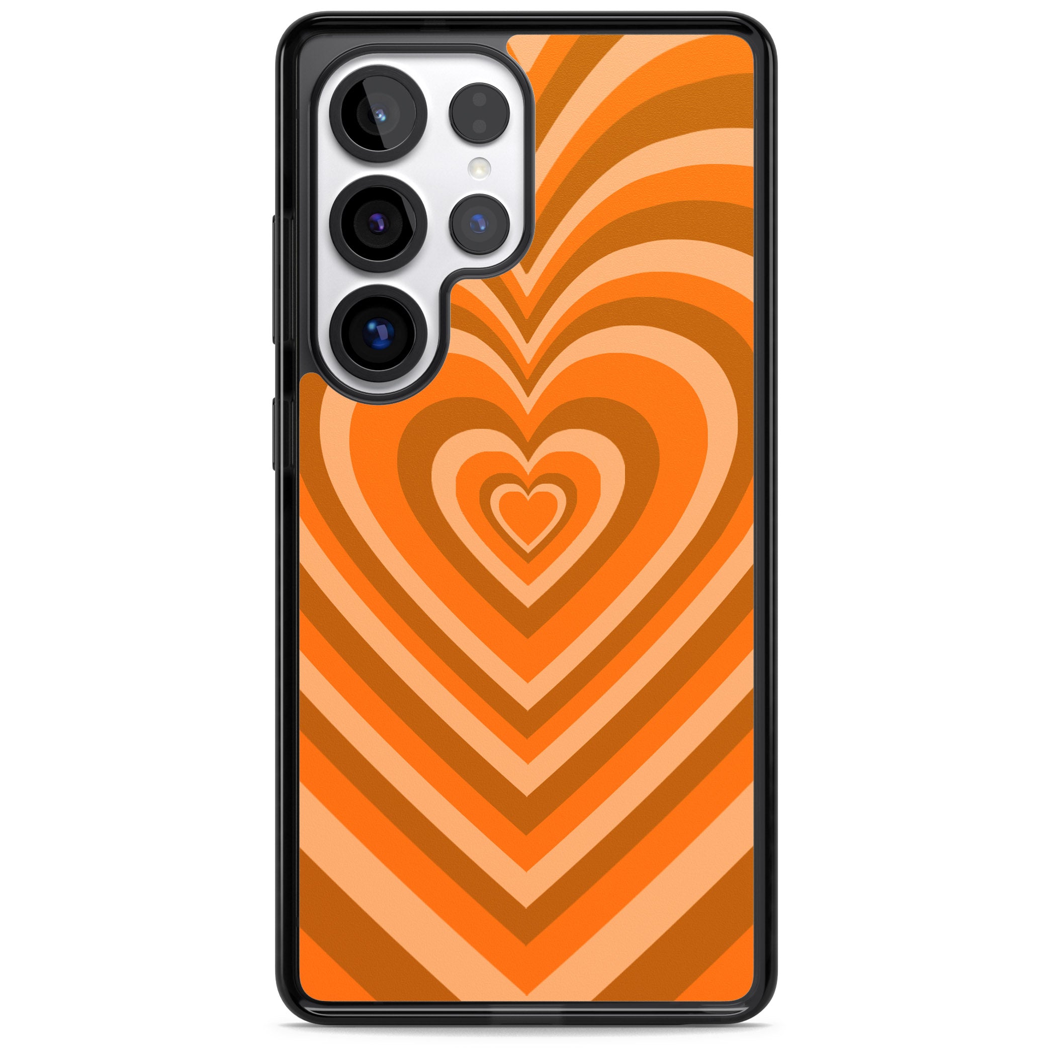 Orange Heart Illusion