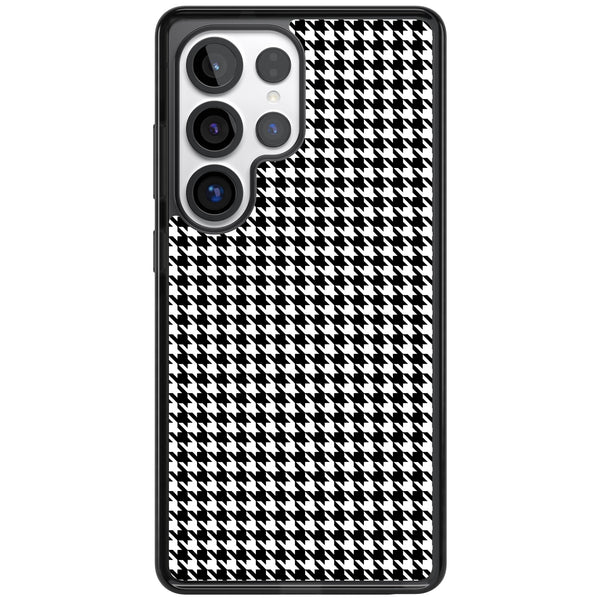 Black Houndstooth Pattern