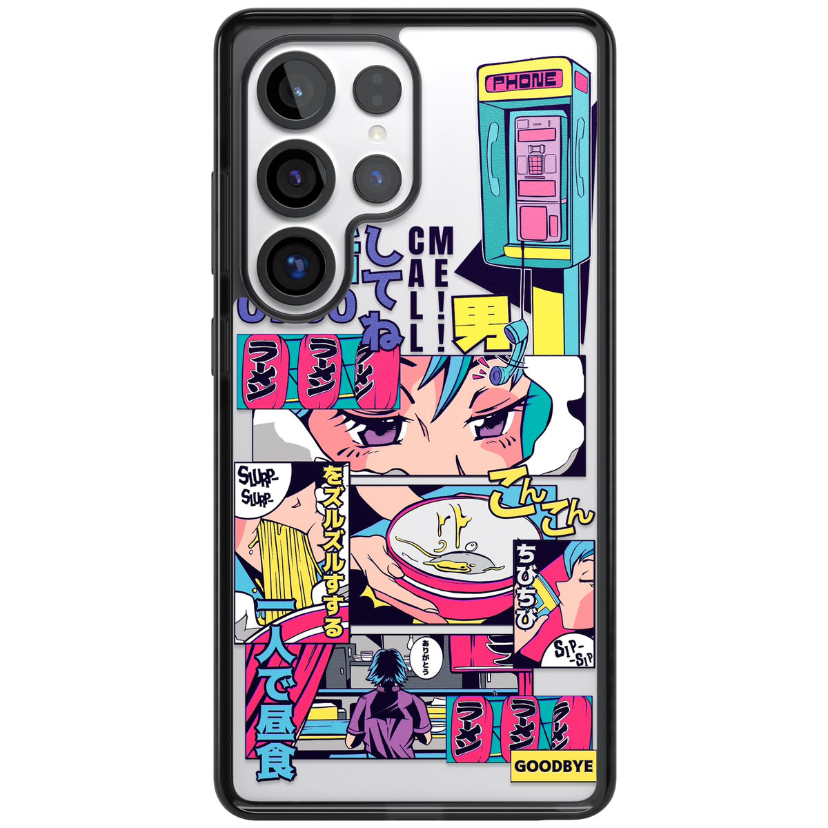 Electric Osaka Samsung S25 Ultra / Samsung S26 Ultra Impact Black Phone Case front