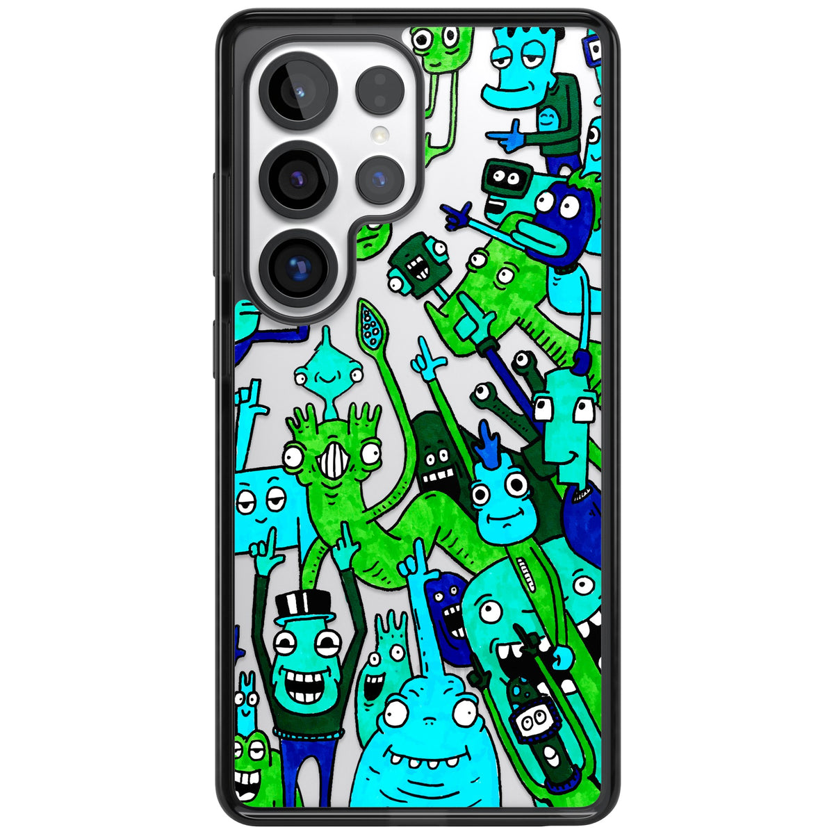 Don't Point Samsung S25 Ultra / Samsung S26 Ultra Impact Black Phone Case front