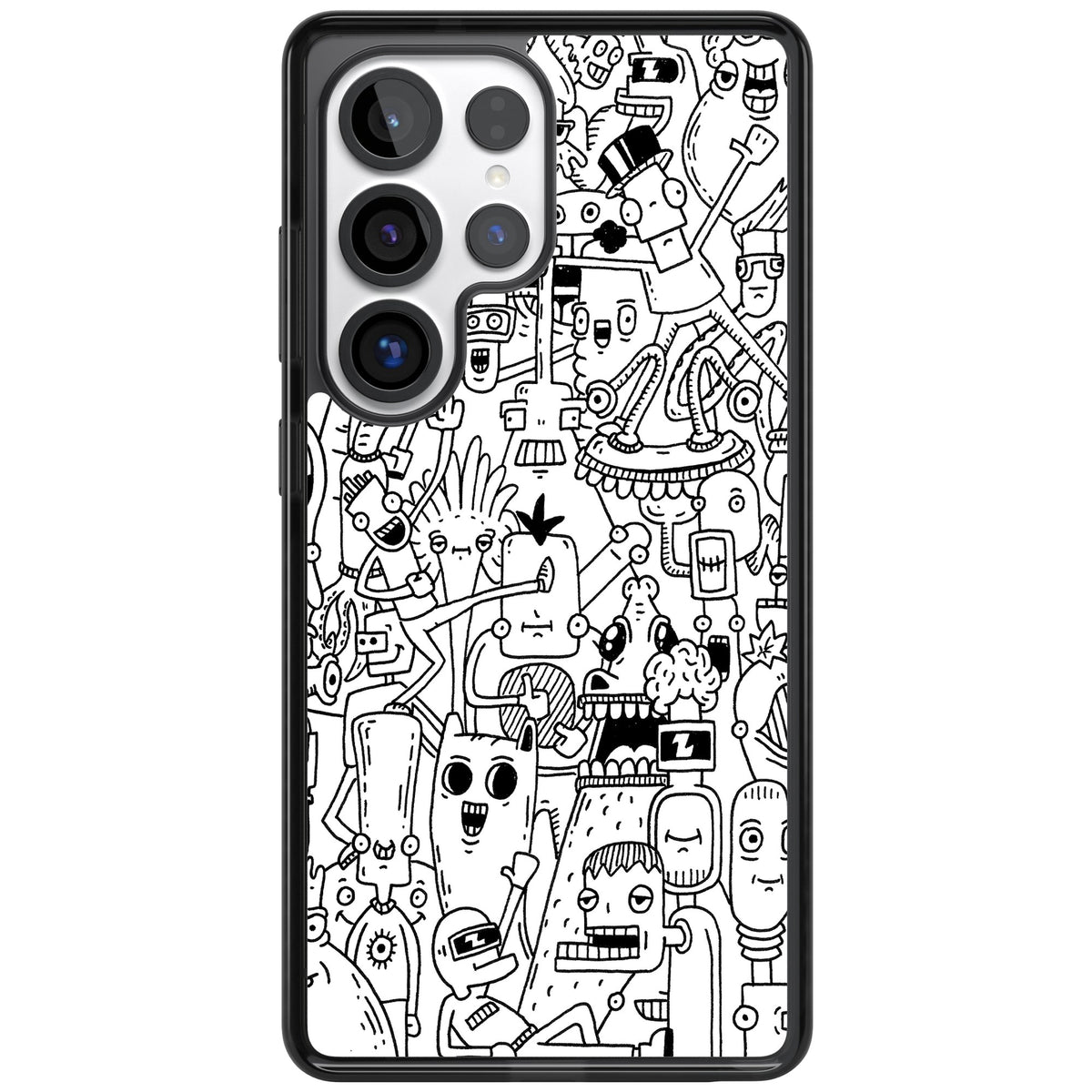 Stack Original Samsung S25 Ultra / Samsung S26 Ultra Impact Black Phone Case front