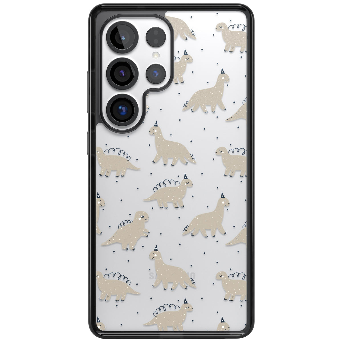 Fossil Friends Samsung S25 Ultra / Samsung S26 Ultra Impact Black Phone Case front