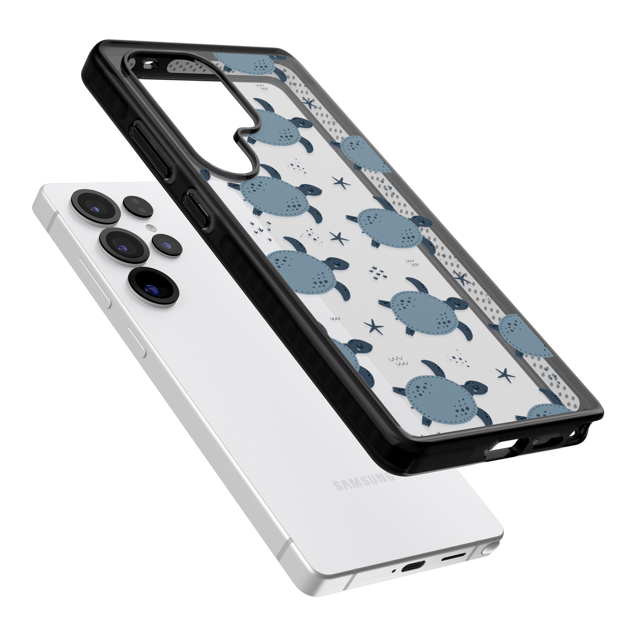 Under The Sea Patterns Sea Turtles (Clear)