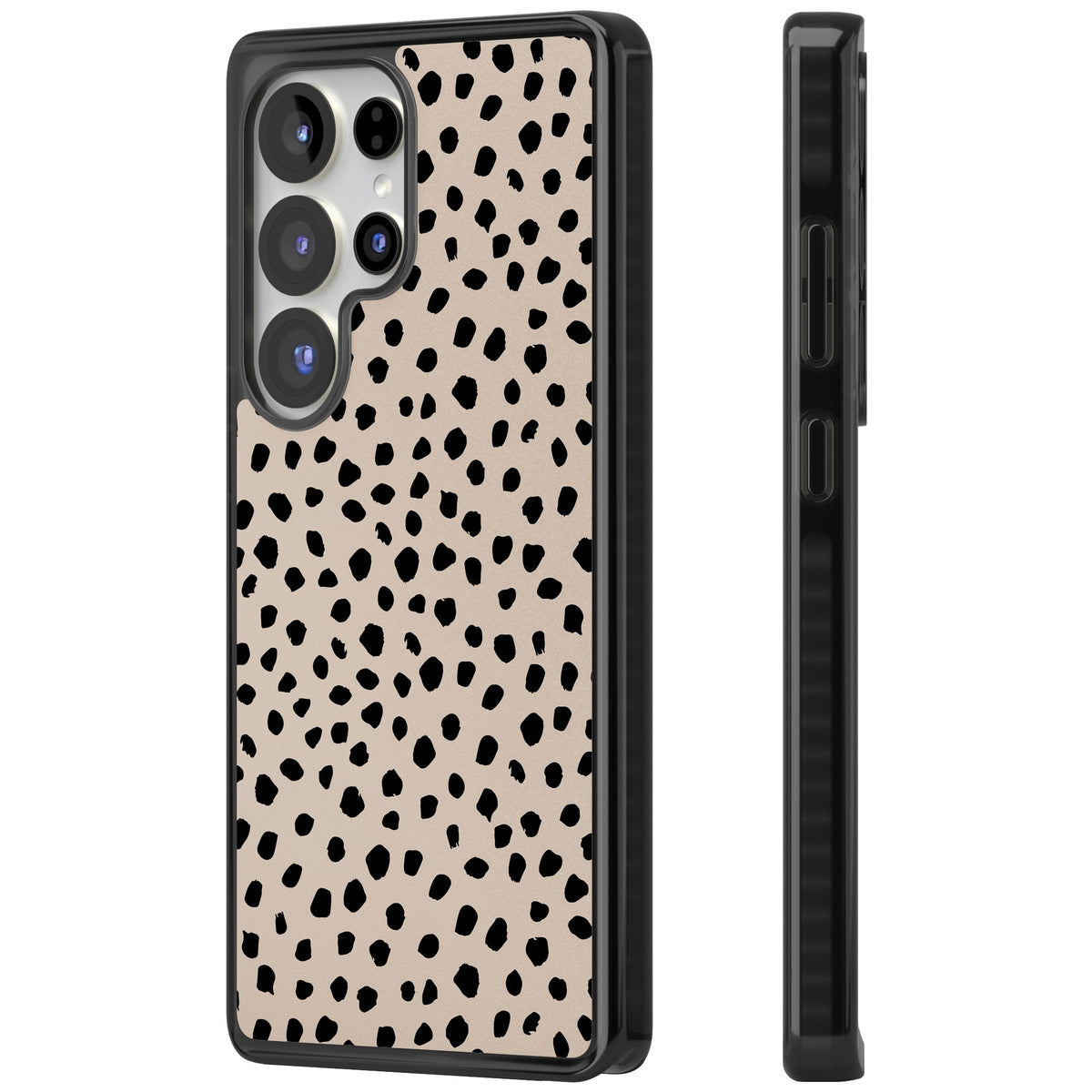 Coffee Dalmatian Samsung S25 Ultra / Samsung S26 Ultra Impact Black Phone Case side