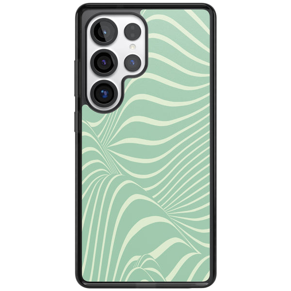 Mint Green Distorted Line