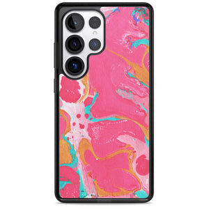 Vibrant Marbled Paper